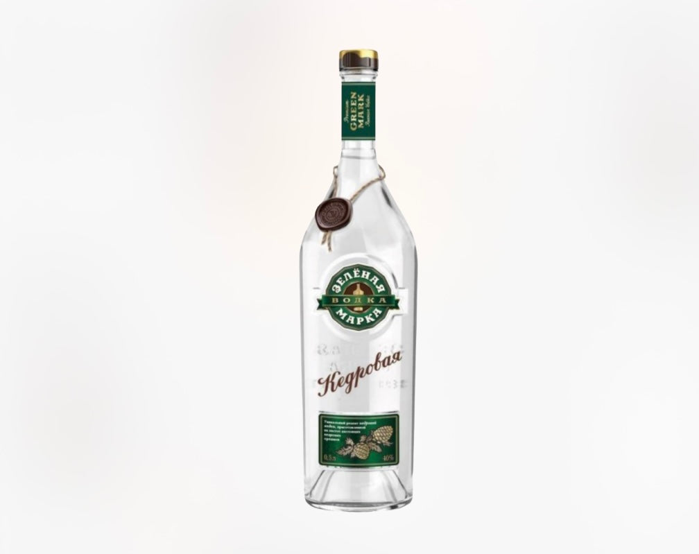 Vodka Zelenaya Marka Kedrovaya 0.5L