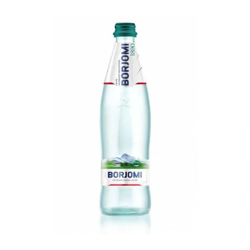 Agua mineral con gas "borjomi" 0.5 L